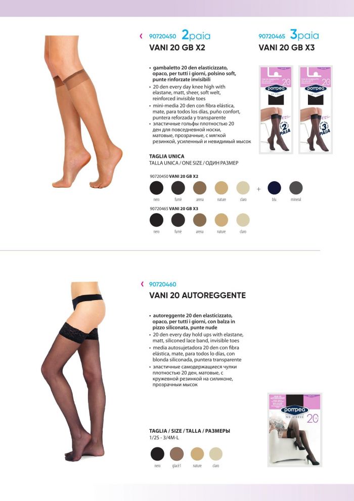 Pompea Pompea-catalogo Basic 2019 Collant-10  Catalogo Basic 2019 Collant | Pantyhose Library